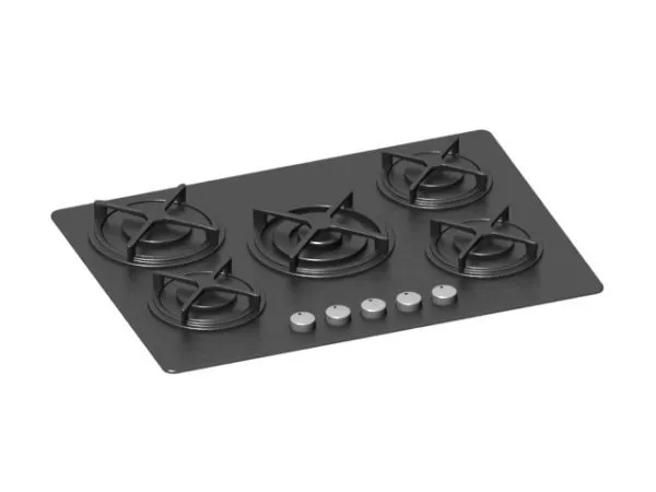 Siemens Gas Stove Three Stoves 3d model