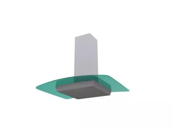 Large Kitchen Hood 3d model