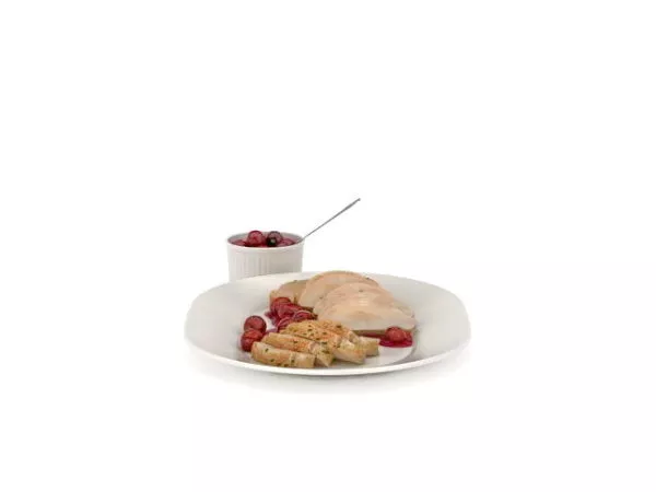 Food Tenderloin Steak Dinner 3d model Food Tenderloin Steak Dinner 3d model