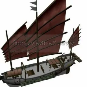 Watercraft Vintage Tern Schooner 3d model