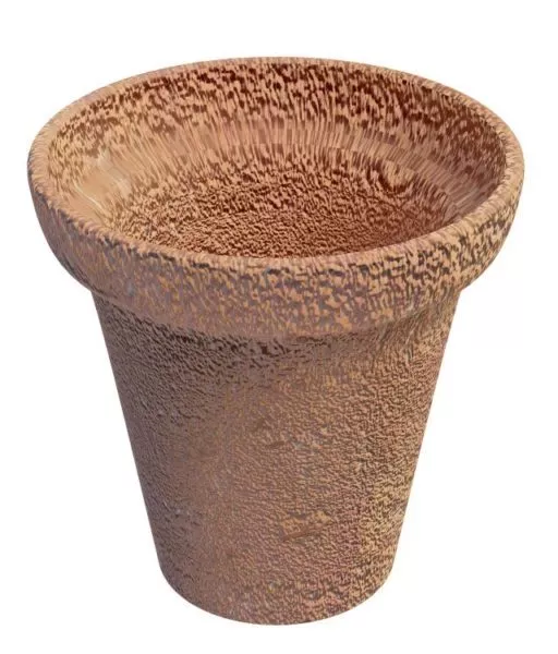 Old Terracotta Flowerpot 3d model Old Terracotta Flowerpot 3d model