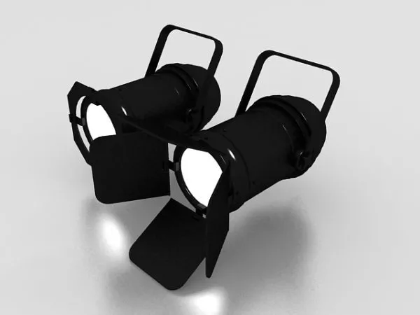 Mirror In Dance Studio 3d model