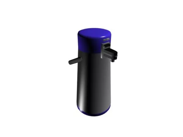 Plastic Water Bottle 350ml 3d model