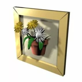 Three Dimensional Art Picture 3d model