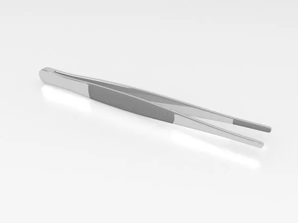 Hospital Thumb Forceps 3d model Hospital Thumb Forceps 3d model