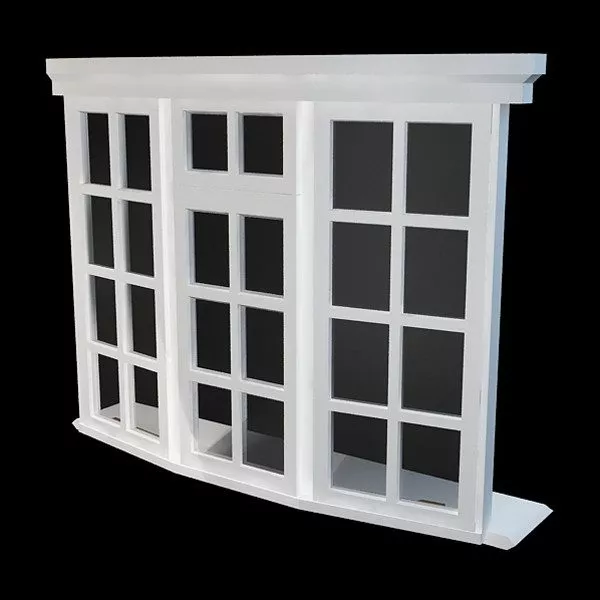Home Design Timber Fixed Window 3d model Home Design Timber Fixed Window 3d model