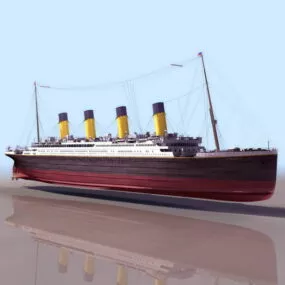 Titanic Ship 3d model
