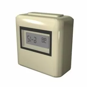 Toaster With Timer Machine 3d model
