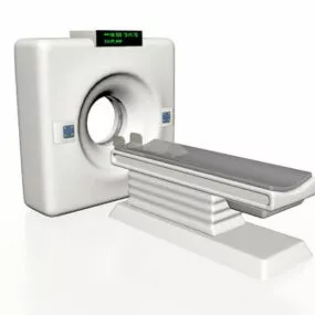 Hospital Tomography Mri Machine 3d model