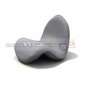 Tongue Lounge Chair Furniture 3d model