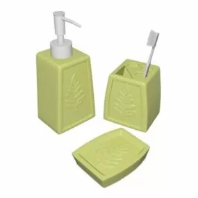 Toothpaste And Toothbrush 3d model