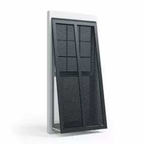 Outward Open Window Design 3d model