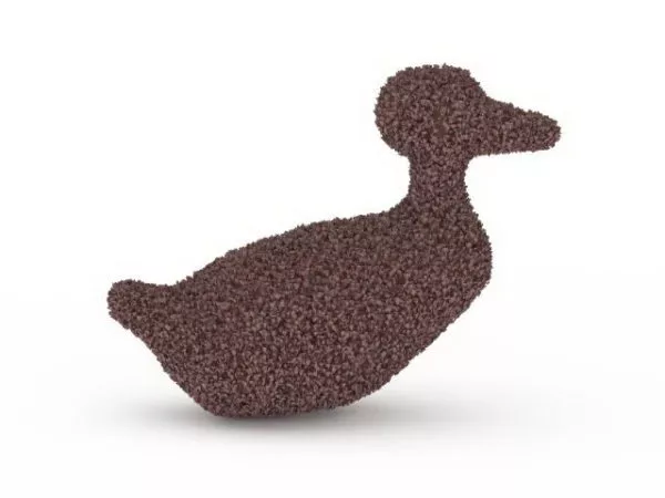 Topiary Duck Garden Decor 3d model Topiary Duck Garden Decor 3d model