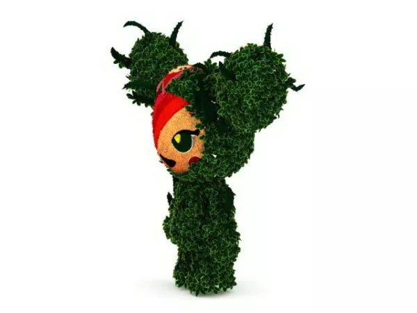 Garden Topiary Figure 3d model Garden Topiary Figure 3d model