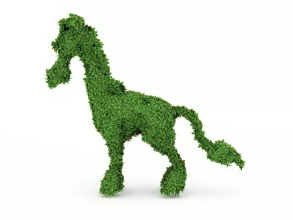 Sculpture Horse Tableware 3d model