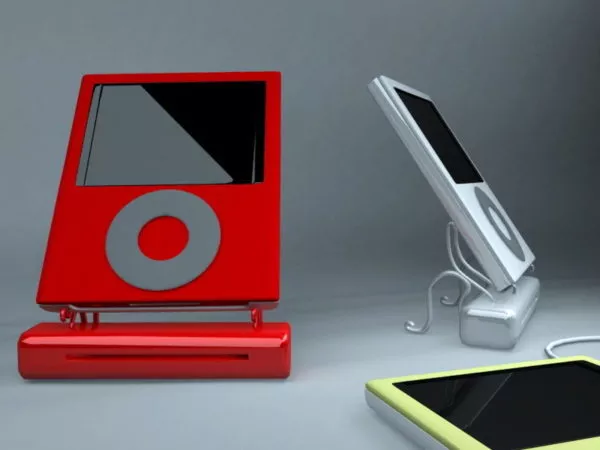 Mp3 Players Touch Screen 3d model Mp3 Players Touch Screen 3d model
