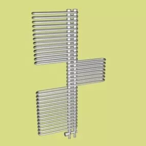 Steel Towel Radiators Decoration 3d model