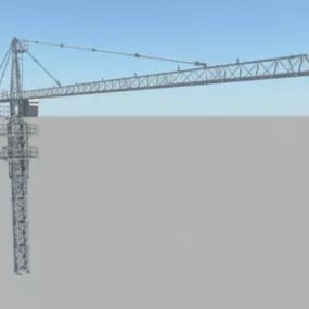 Construction Tower Crane 3d model