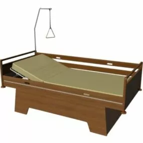 Medical Traditional Hospital Beds 3d model