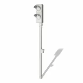 City Traffic Light Pole 3d model