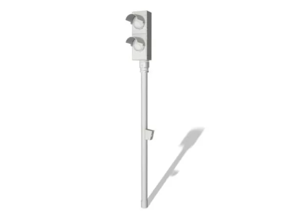 City Traffic Light Pole 3d model City Traffic Light Pole 3d model