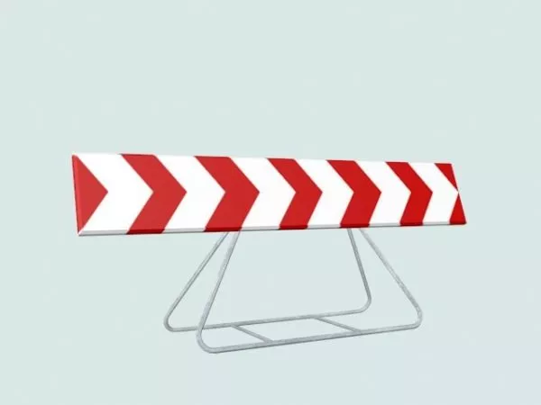 Crossing Sign 3d model