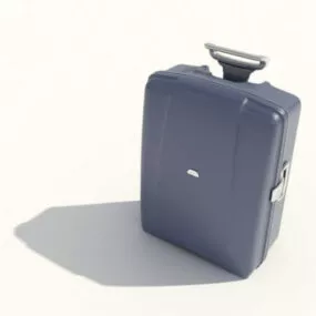 Travel Style Trolley Luggage 3d model
