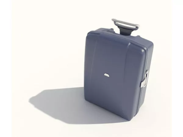 Travel Style Trolley Luggage 3d model Travel Style Trolley Luggage 3d model