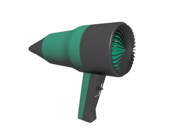 Beauty Salon Travel Hair Dryer 3d model Beauty Salon Travel Hair Dryer 3d model