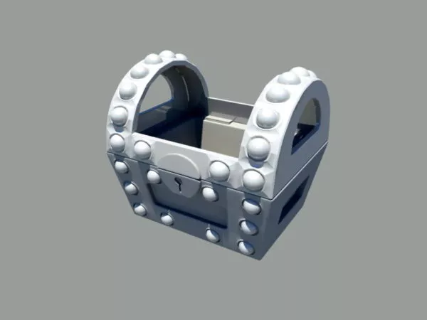 Gaming Treasure Box 3d model Gaming Treasure Box 3d model