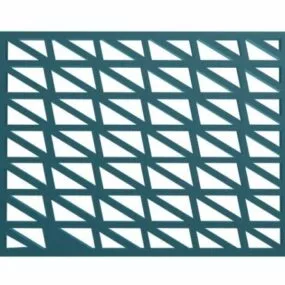 Triangle Lattice Window 3d model