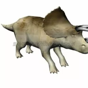 Triceratops Serratus Dinosaur Animal 3d model