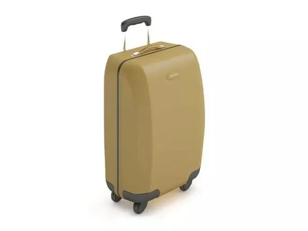 Trolley Luggage Travel Suitcase 3d model Trolley Luggage Travel Suitcase 3d model
