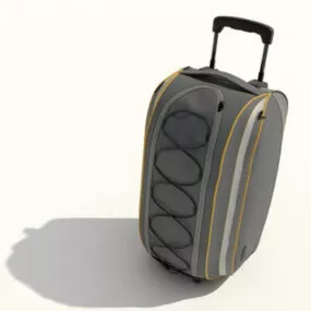 Trolley Travelling Bag 3d model