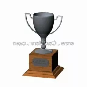 Silver Trophy Cup 3d model