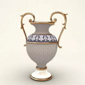Sport Trophy Flower Vase 3d model