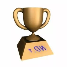 Gold Trophy Cup 3d model