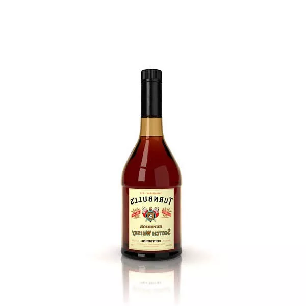 Scotch Whisky Wine Bottle 3d model Scotch Whisky Wine Bottle 3d model