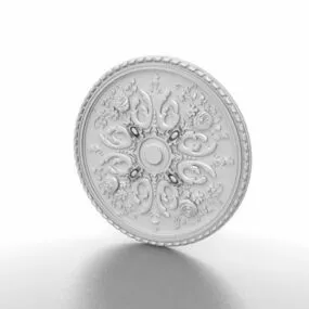 Tuscan Wall Medallion Decoration 3d model
