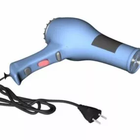 Hair Salon Twin Turbo Hair Dryer 3d model