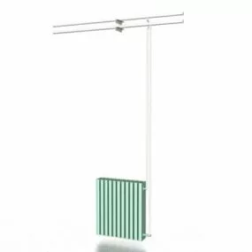 Pipe Steam Radiator Equipment 3d model