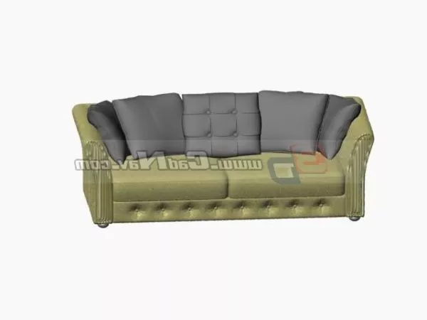 Sofa Cushion Textile 3d model