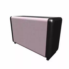 Two Slice Kitchen Toaster 3d model