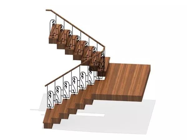Stair Complex System Playground 3d model