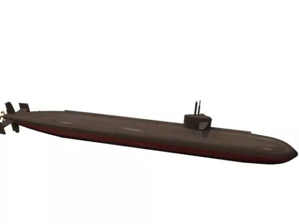 Mini Submarine Vehicle 3d model