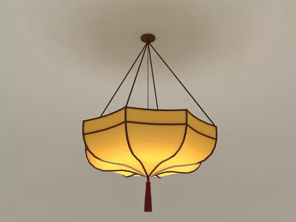 Umbrella Pendant Light 3d model Umbrella Pendant Light 3d model