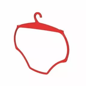 Underpants Plastic Hanger 3d model