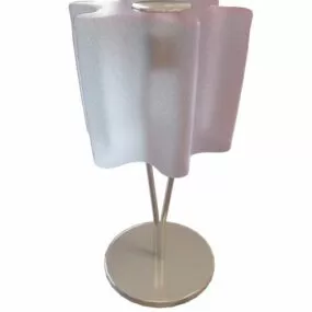 Modern Curved Shape Table Lamp 3d model