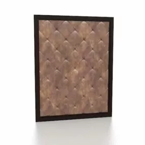 Upholstered Wall Decor 3d model