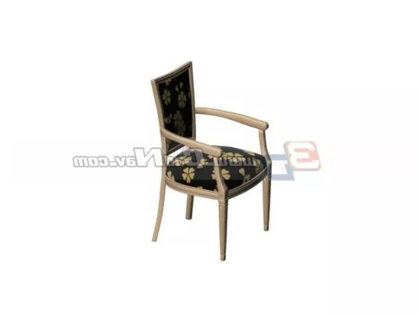 Furniture Upholstery Fabric Dining Chair 3d model Furniture Upholstery Fabric Dining Chair 3d model